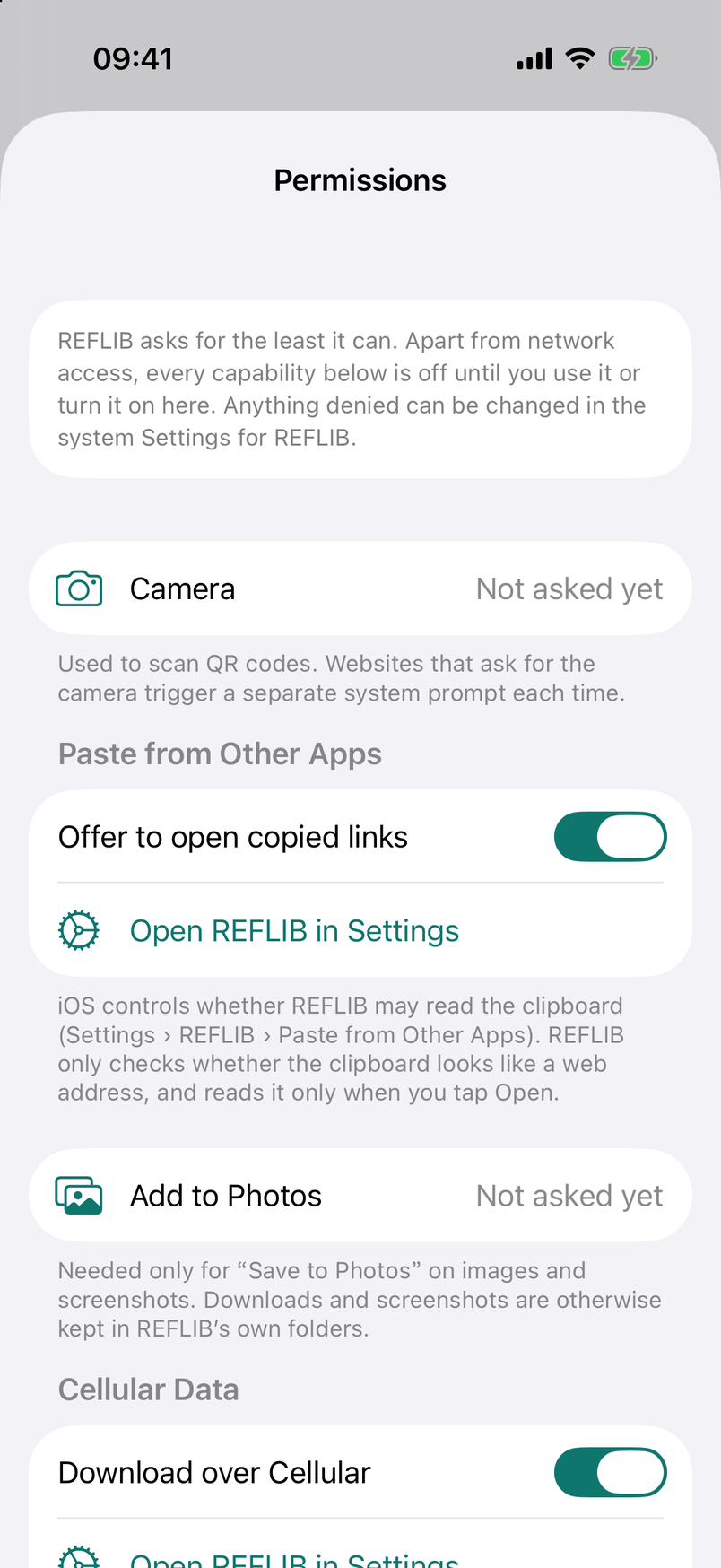 Permissions